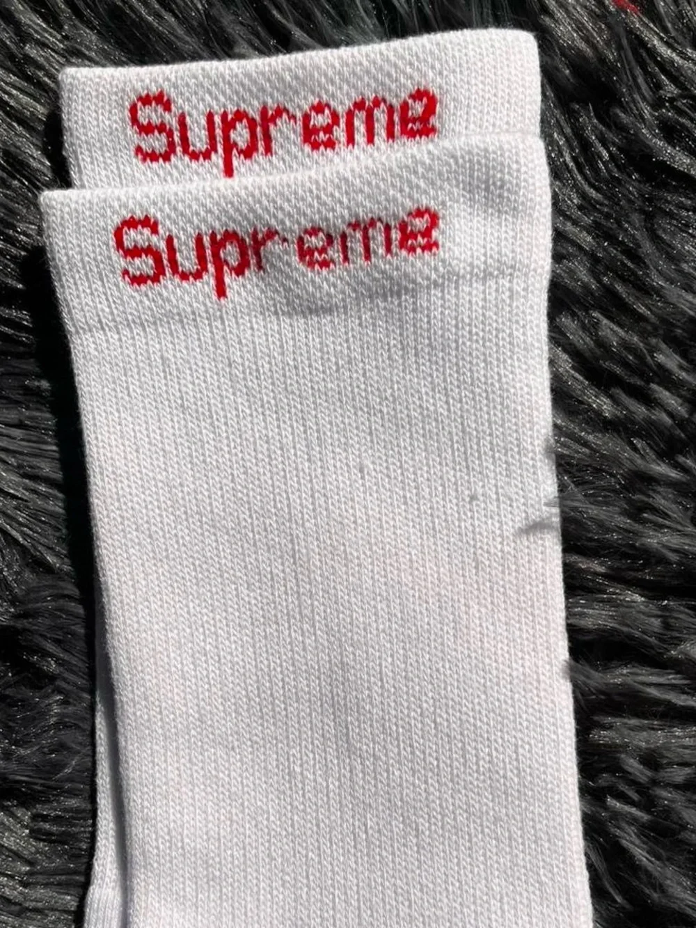 Hanes White Crew Socks
